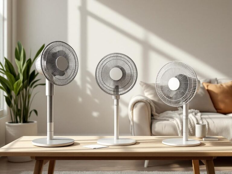 Ventilador eficiente: guía de tipos, potencias y eficacia